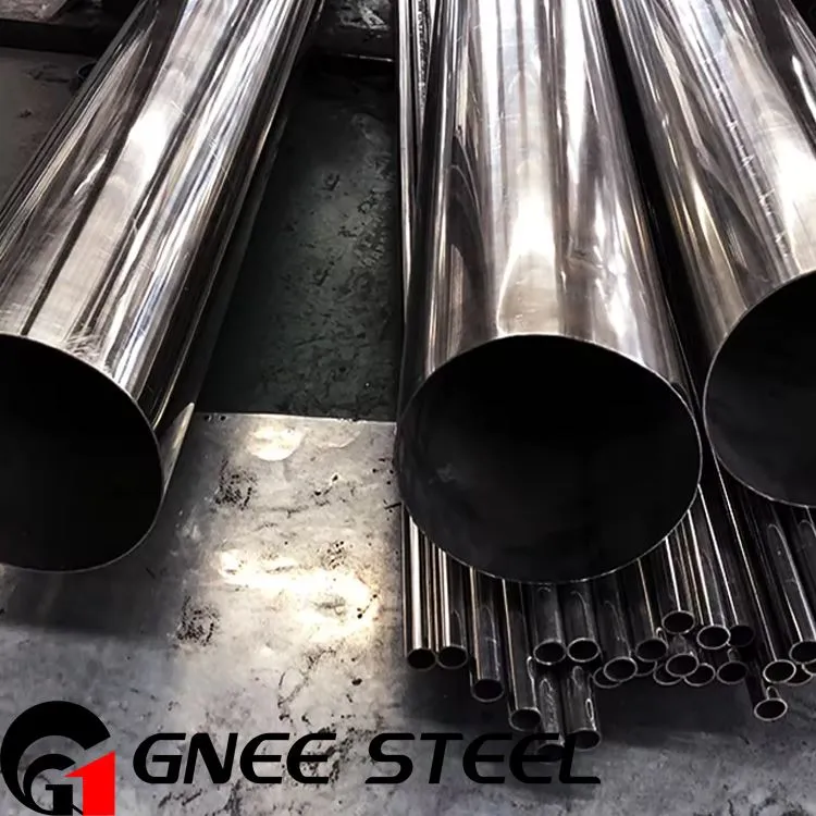 904L हॉट रोल्ड वेल्डेड गोल पाइप