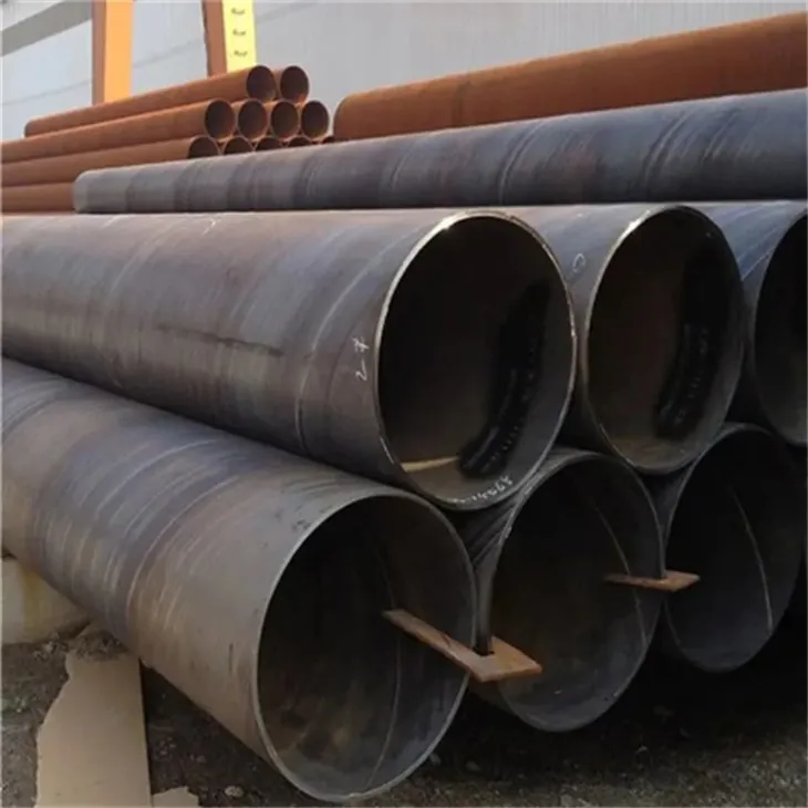 A333 कार्बन ब्लैक सर्पिल वेल्डेड स्टील पाइप