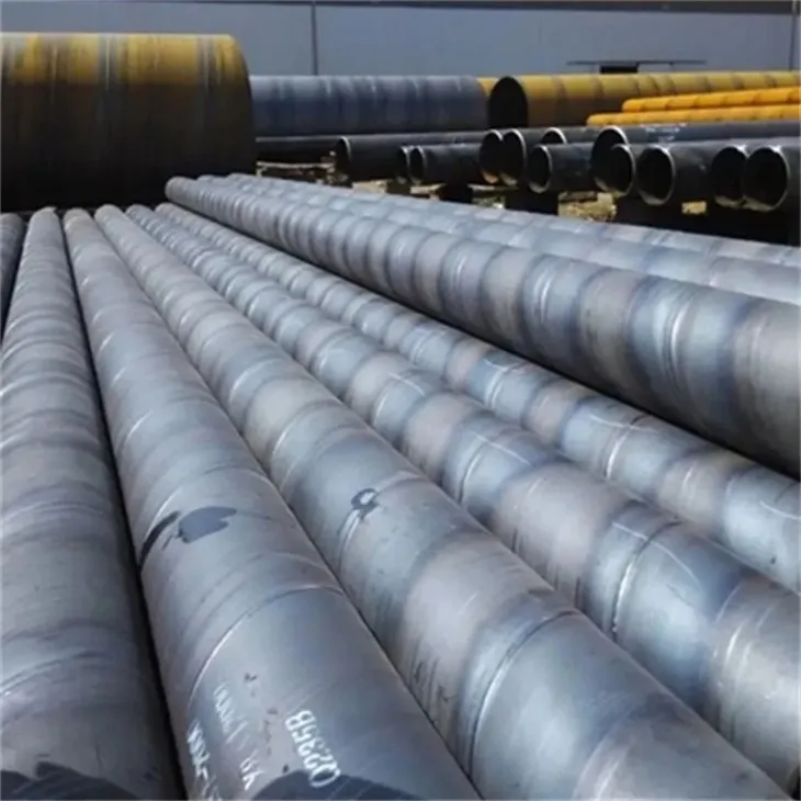 A53 कार्बन ब्लैक सर्पिल वेल्डेड स्टील पाइप