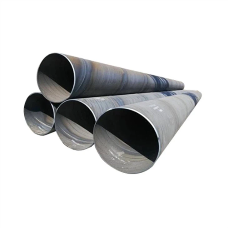 फैक्टरी ब्लैक वाटर सर्पिल वेल्डेड स्टील पाइप