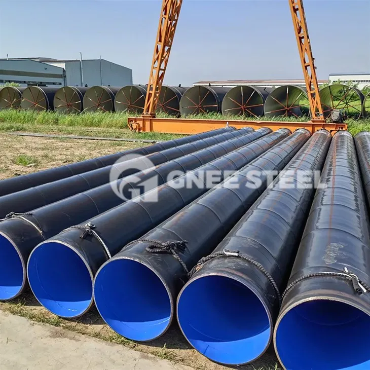 DIN30670 PE कोटिंग पाइप